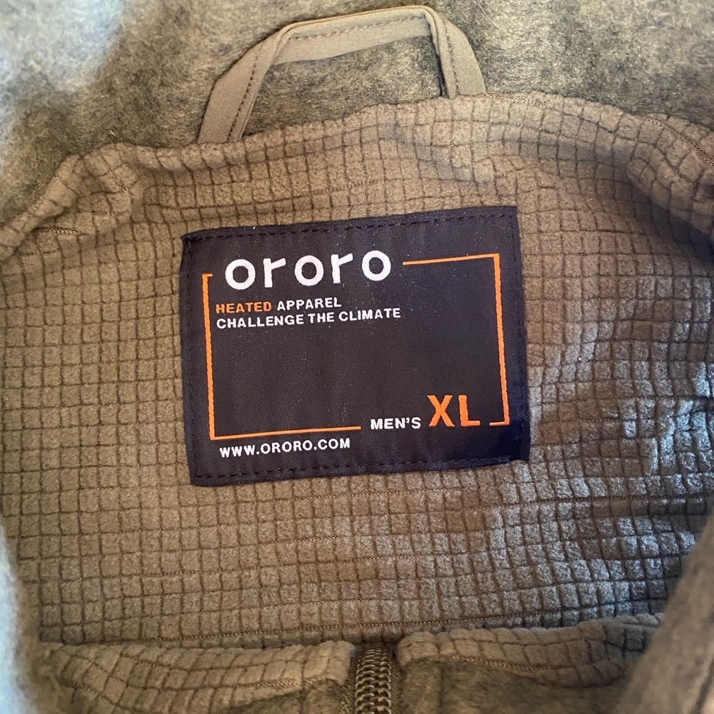 NWT Ororo Augusta Heated Fleece Vest Men’s XL Outdoors Work Winter Golf Hunting - Picture 6 of 8